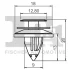 Кліпса кріплення (к-кт 5шт) Nissan Qashqai 06- Fischer Automotive One (FA1) 75-40005.5 (фото 2)