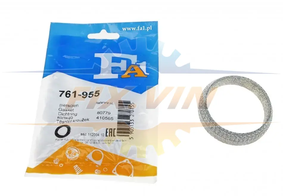 Прокладка вихлопної системи металева Fischer Automotive One (FA1) 761-955 (фото 1)