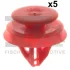Кліпса кріплення обшивки (к-кт 5 шт) Lexus ES 12-18 Fischer Automotive One (FA1) 77-40051.5 (фото 1)