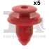 Кліпса кріплення обшивки (к-кт 5 шт) Lexus LC 18- Fischer Automotive One (FA1) 77-40052.5 (фото 1)
