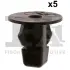 Кліпса кріплення (затискач) Fischer Automotive One (FA1) 77-60004.5 (фото 1)