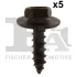 Гвинт саморізний (к-кт 5шт) Toyota Fischer Automotive One (FA1) 77-70011.5 (фото 1)