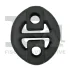 Кріплення глушника Xedos 9 93-, 323 94-04 (мат. EPDM) Fischer Automotive One (FA1) 783710 (фото 1)