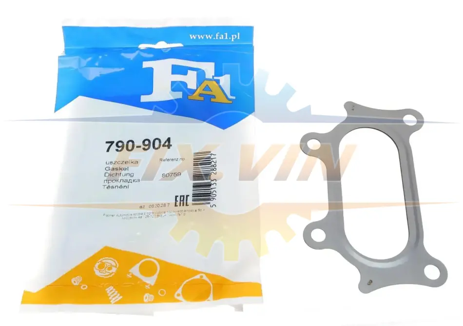 Прокладка двигуна металева Fischer Automotive One (FA1) 790-904 (фото 1)