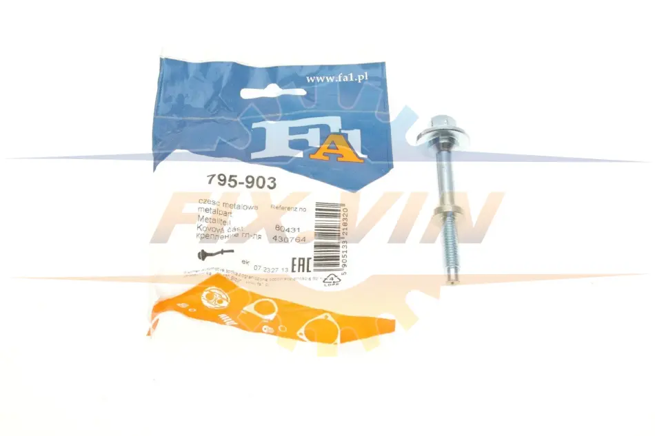 Болт з шестигранною головкою з чорного металу Fischer Automotive One (FA1) 795-903 (фото 1)