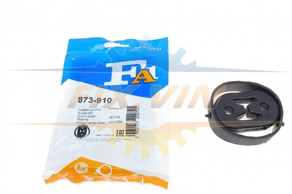 Резинка глушника FA1 Fischer Automotive One (FA1) 873-910 (фото 1)