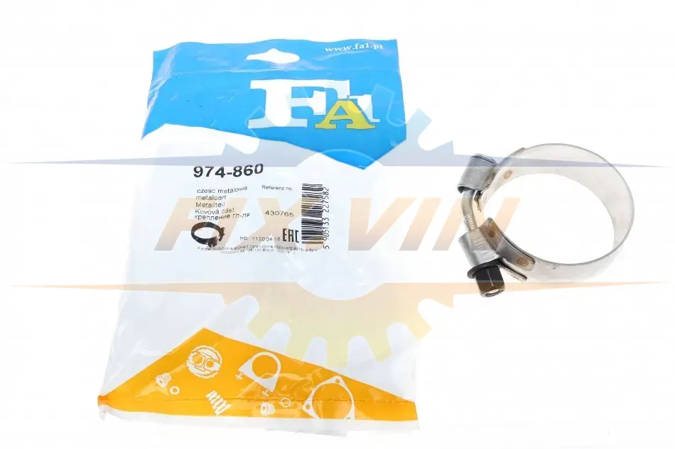 Хомут глушника FA1 Fischer Automotive One (FA1) 974-860 (фото 1)