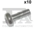 Болт (M6x16mm) VW (к-кт 10шт) Fischer Automotive One (FA1) 982-T06-817.10 (фото 1)