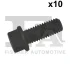 FISCHER BMW Гвинт Зовнішня «зірочка», Дванадцятигранник M8x1,25*20 Fischer Automotive One (FA1) 982T0812110 (фото 1)