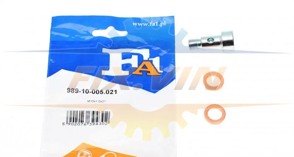 Гвинт з прокладками CITROËN JUMPY 2.0D 10- FIAT SCUDO 2.0D 10-16 Fischer Automotive One (FA1) 989-10-005.021 (фото 1)