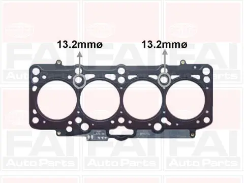 (1 отвори)Прокладка Г/Б Audi A3 Seat Cordoba, Leon,Skoda Octavia 1.9 TDI 99-06 Fischer Automotive One (FA1) HG1013 (фото 1)