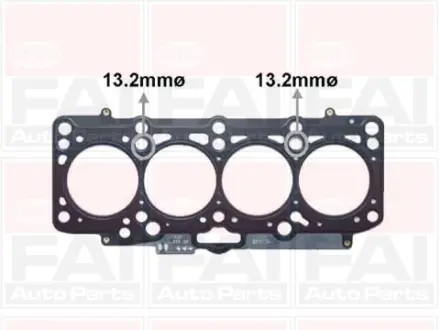 (1 отвори)Прокладка Г/Б Audi A3 Seat Cordoba, Leon,Skoda Octavia 1.9 TDI 99-06 Fischer Automotive One (FA1) HG1013