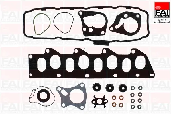 К-кт прокладок верхній Opel Movano,Vivaro/Renault Clio II,Kangoo 1.9dCi 00- Fischer Automotive One (FA1) HS887NH (фото 1)