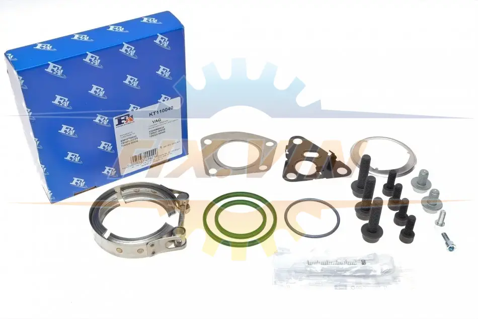 Комплект прокладок турбіни VW T5 2.5TDI 03-09 (версія ККК) FA1 Fischer Automotive One (FA1) KT110040 (фото 1)