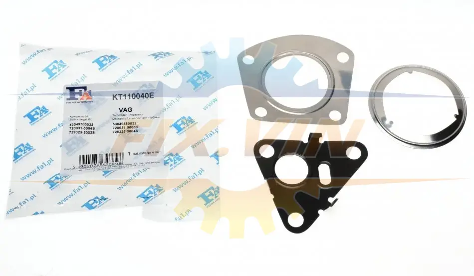 Комплект прокладок турбіни FA1 Fischer Automotive One (FA1) KT110040E (фото 1)