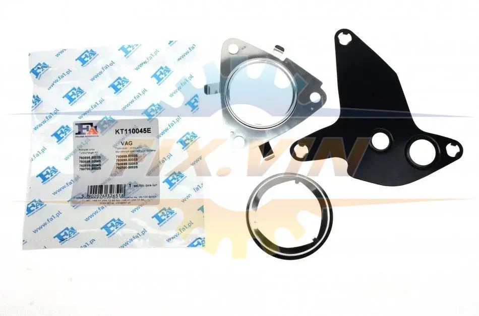 Комплект прокладок турбіни VW T5 1.9/2.5TDI 03-09 Fischer Automotive One (FA1) KT110045E (фото 1)