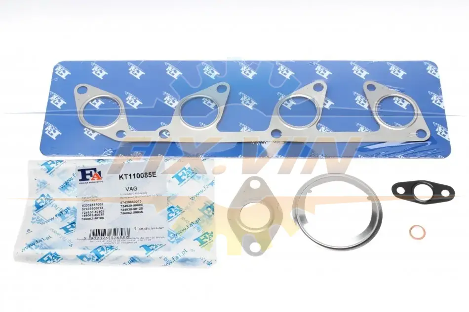 Комплект прокладок турбіни FA1 Fischer Automotive One (FA1) KT110085E (фото 1)