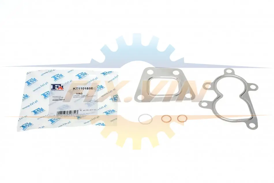 Комплект прокладок турбіни VW T4 1.9 TD 92-03 FA1 Fischer Automotive One (FA1) KT110155E (фото 1)