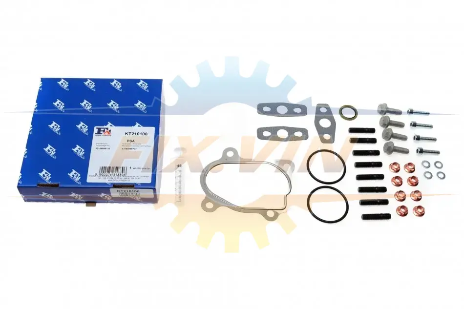 Комплект прокладок турбіни Peugeot Boxer 2.5 TDI 97-02 FA1 Fischer Automotive One (FA1) KT210100 (фото 1)