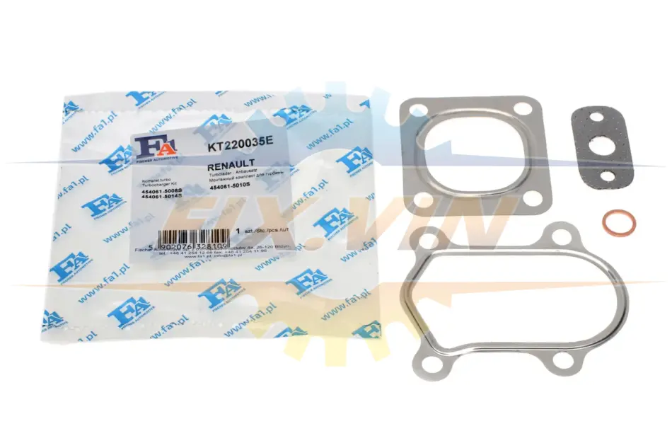 Комплект прокладок турбіни Renault Master 2,8 dCi 98-01 Fischer Automotive One (FA1) KT220035E (фото 1)