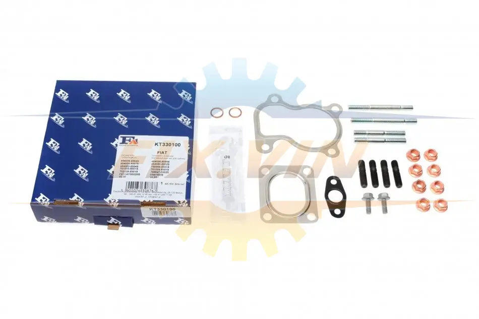 Комплект прокладок турбіни Fiat Brava/Doblo/Stilo 1.9 JTD 96-02 FA1 Fischer Automotive One (FA1) KT330100 (фото 1)