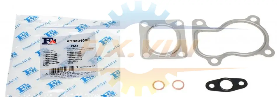 Монтажний комплект, компресор Fischer Automotive One (FA1) KT330100E (фото 1)