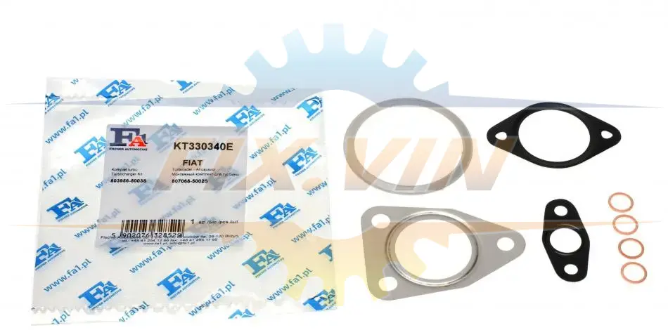 Монтажний комплект, компресор Fischer Automotive One (FA1) KT330340E (фото 1)