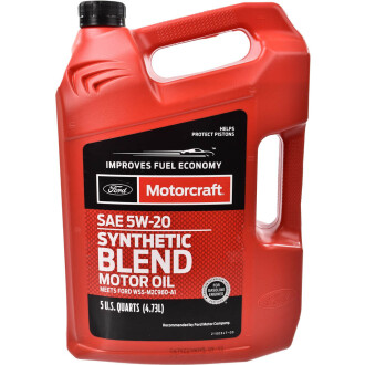 Олива моторна MOTOCRAFT Synthetic Blend 5W-20 4,73л FORD XO-5W20-5Q3SP