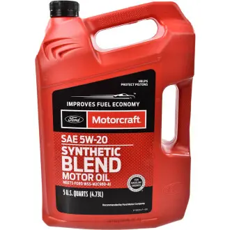 Масло моторное MOTOCRAFT Synthetic Blend 5W-20 4,73л FORD XO-5W20-5Q3SP