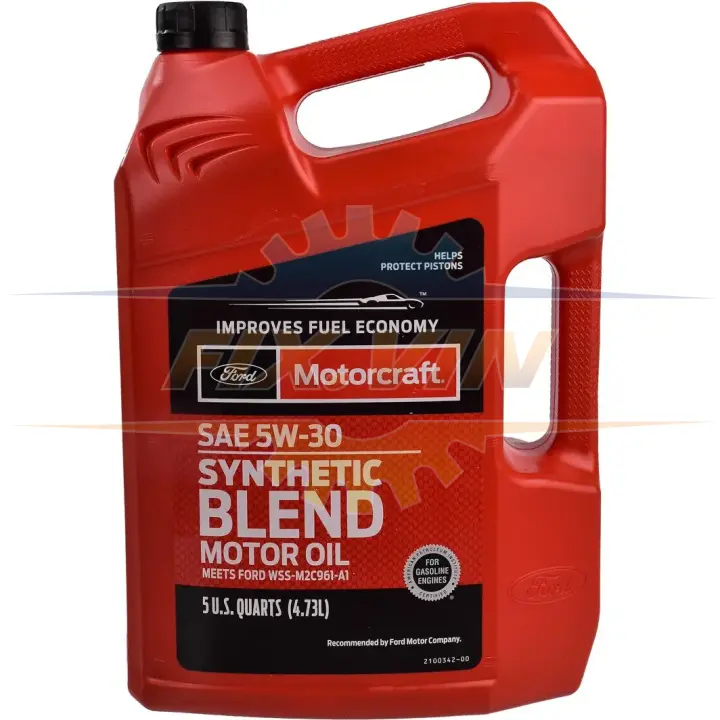 Олива моторна Ford Motorcraft Synthetic Blend 5W-30, 4,73л. FORD XO5W305Q3SP (фото 1)