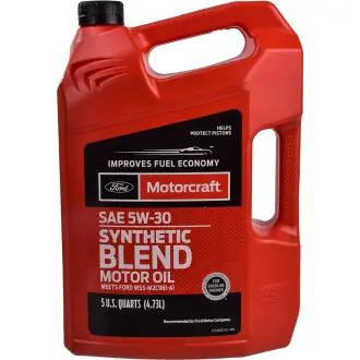 Масло моторное Motorcraft Synthetic Blend 5W-30, 4,73л. FORD XO5W305Q3SP