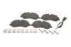 Колодки гальмівні (передні) Transit 2.0/2.2 TDCi 13- (Bosch) Q+ (спарка) (з датчиком) FORD MEBK3J-2K021-AA (фото 1)