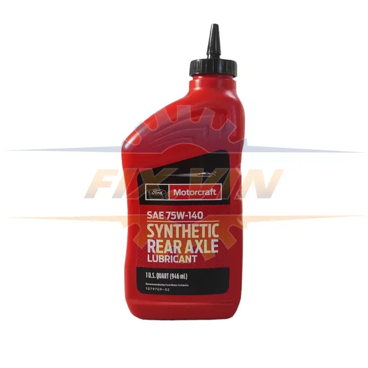 Олива трансмісійна Ford Motorcraft Synthetic Rear Axle 75W-140, 0,946л. FORD XY75W140QL (фото 1)