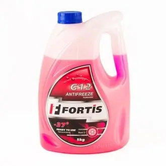 Антифриз готовий до використання Fortis G12 Red -37° (червоний) 5кг FORTIS 0028956