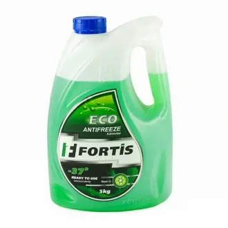 Антифриз готовий до використання Fortis ECO Green -37° (зелений) 5кг FORTIS 0028957