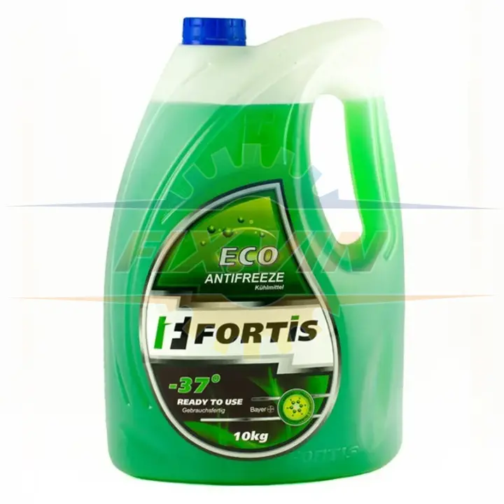 Антифриз готовий до використання Fortis ECO Green -37° (зелений) 10кг FORTIS 0087810 (фото 1)