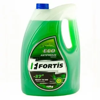 Антифриз готовий до використання Fortis ECO Green -37° (зелений) 10кг FORTIS 0087810
