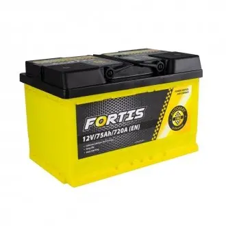 АКБ 75 Ah/720A 12V sb_низький (0) Euro 278×175×175 FORTIS FRT75-00L