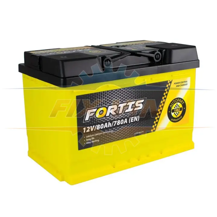80 Ah/12V (0) Euro FORTIS FRT80-00 (фото 1)