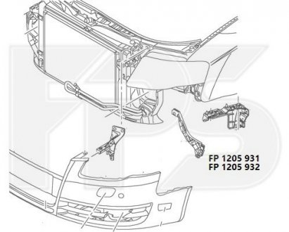 Автозапчасть FPS FP 1205 932