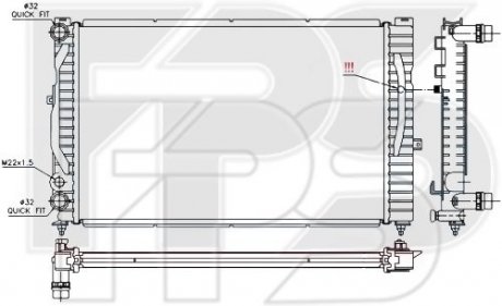 Автозапчасть FPS FP 12 A404