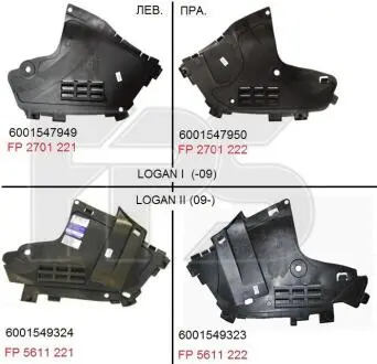 Автозапчасть FPS FP 2701 221