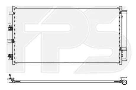 Конденсатор кондиціонера FPS FP 28 K460