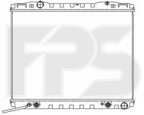 Радіатор охолодження FPS FP 40 A712 (фото 1)