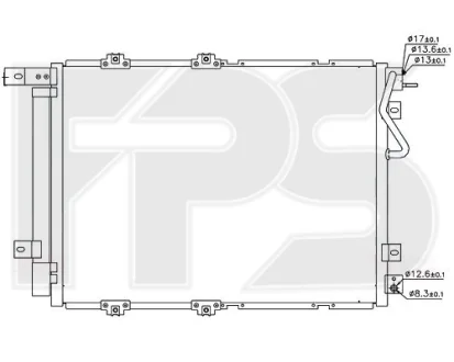 Конденсатор кондиціонера FPS FP 40 K299