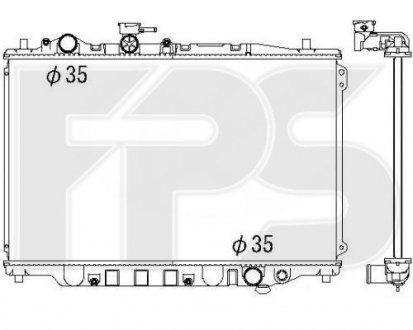 Автозапчасть FPS FP 44 A1271