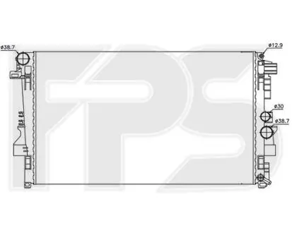 Радіатор охолодження FPS FP 46 A16
