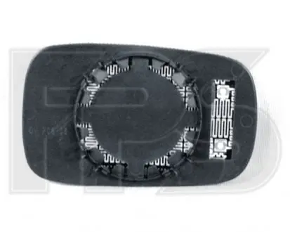 Дзеркало з підігрівом FPS FP 5601 M12