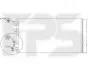 Конденсатор кондиціонера FPS FP 56 K165 (фото 1)