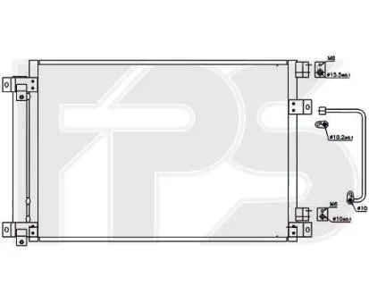 Конденсатор кондиціонера FPS FP 67 K433